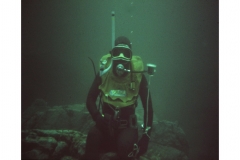 Harry Harvey underwater
